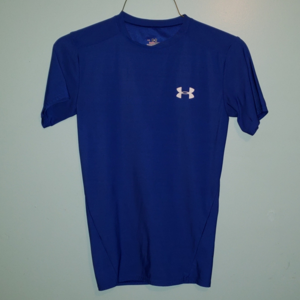 Sports Blue Shirt Heat Gear
